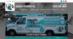 Desktop Screenshot of dunedinplumbing.com