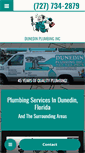 Mobile Screenshot of dunedinplumbing.com